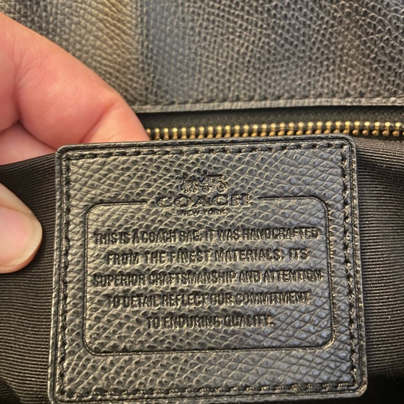 Coach Diaper Bag - Picture 1 of 9